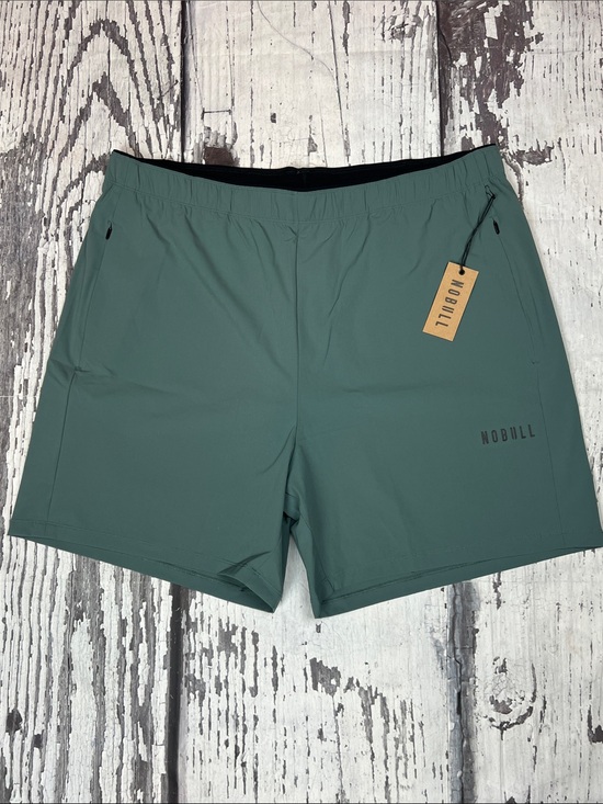 NOBULL Other - NO BULL - 6” TRAINING SHORT - COLOR: BALSAM GREEN - NWT - SIZE XXL
